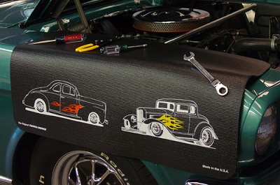 Hot Rods Version 2 Vehicle Fender Protective Cover